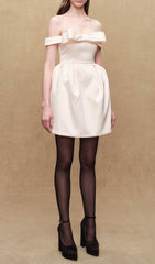 Celerina Bow Mini Dress