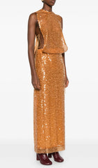Ingalill Dazzling Sequin Maxi Dress