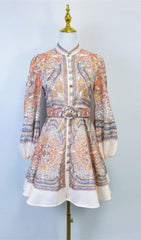 Bien Women's Bohemian Paisley Midi Dress