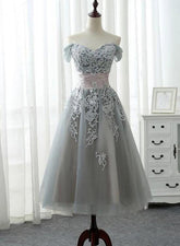 Charming Off-the-shoulder Homecoming Dress