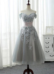 Charming Off-the-shoulder Homecoming Dress