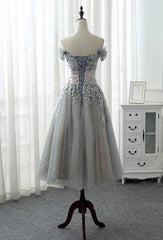 Charming Off-the-shoulder Homecoming Dress