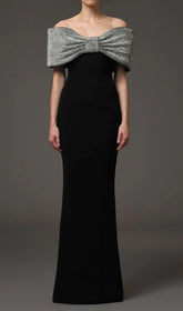 Dosia Dazzling Bow Maxi Dress