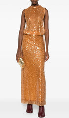 Ingalill Dazzling Sequin Maxi Dress