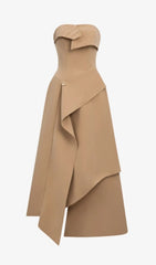 Justis Elegant Strapless Maxi Dress