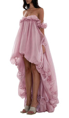 Janeeva Ethereal Ruffle Maxi Dress
