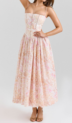 Haruyo Women's Floral Maxi Dress