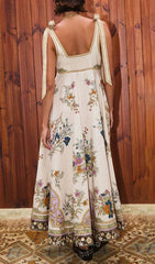 Ismet Boho Chic Floral Maxi Dress