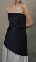 Giana Strapless Two-Tone Maxi Dress