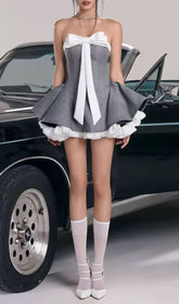 Hyde Strapless Bow Mini Dress