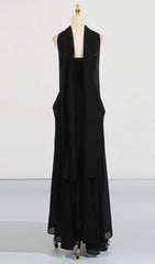 Devan Black Embellished Maxi Dress