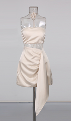 Hagar Luxe Strapless Mini Dress