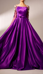 Orchid Purple Evening Gown