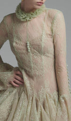 Daniyah Ethereal Lace Mini Dress