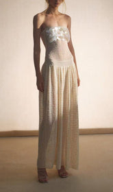Eero Strapless Sequin Knit Maxi Dress