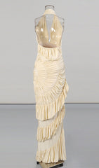 Ineke Halter Ruffle Maxi Dress