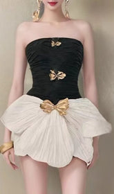 Channah Chic Strapless Mini Dress