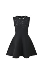 Ruxel Embellished Skater Dress