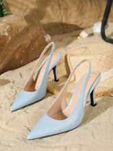 Brheels Fashionable Elegant Pointed-toe Ankle-strap Stiletto Pumps Comfortable Minimalist Versatile heels