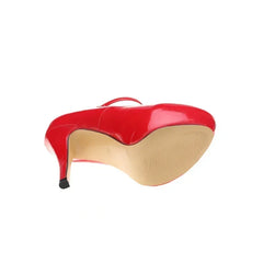 Cross-dresser Unisex Men's Buckle Strap Wedge Platform Pumps 14cm High Heels Chunky Block Stilettos Dress Party Wedding Shoes