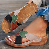 Shoes Sandals Wedge Shoes Woman Espadrilles Slide Sandals Plus Size Beach Female Footwear Zapatos De Mujer