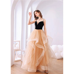 Champagne Layers Sweet 16 Gown