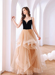 Champagne Layers Sweet 16 Gown