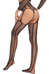 Striped Garter Stockings