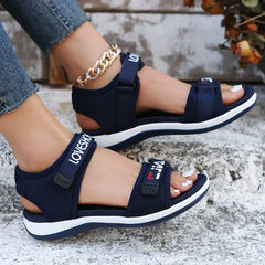 Sandale Open Toe Heightened Platform Sandals Woman Beach Shoes Athleisure Sandals Plus Size 43 Zapatos De Mujer