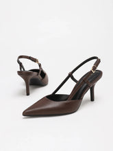 Brown SlingbackHeels