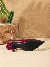 Patent Leather SlingbackPumps