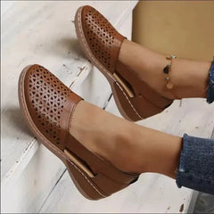 Flat Round Toe Sandals Retro Button Sandals Comfy Mary Jane Comfortable Shoes Plus Size 43