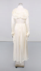 Iyla Ruched Draped Maxi Dress