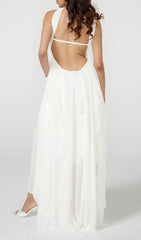Frayne Ethereal White Layered Maxi Dress