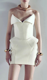 Jaqueen Power Sculpted Corset Mini Dress for Women