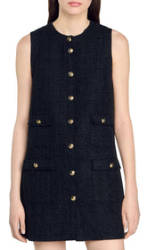 Pippa Chic Tweed Mini Dress for Women