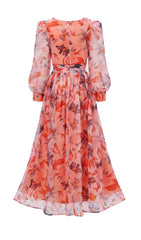 Ferial Women's Romantic Floral Maxi Dress