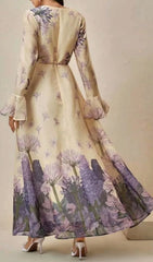 Isadore Elegant Floral Maxi Dress