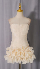 Jacoba Strapless Ruffle Mini Dress