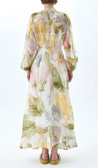 Ibis Floral Flowy Maxi Dress