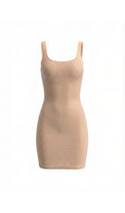 Jaysha Dazzling Rhinestone Backless Mini Dress