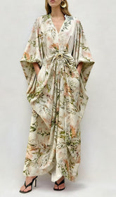 Jeanine Botanical Bloom Flowing Maxi Dress