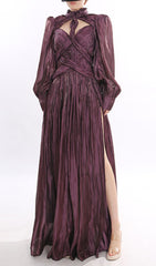 Bauer Regal Plum Maxi Dress