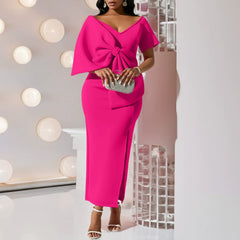 Head-Turning Batya Bow Corset Mini Dress