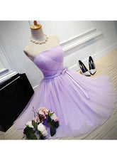 Lovely Tulle Short Homecoming Dress
