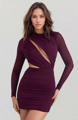 Slashed Club Dress