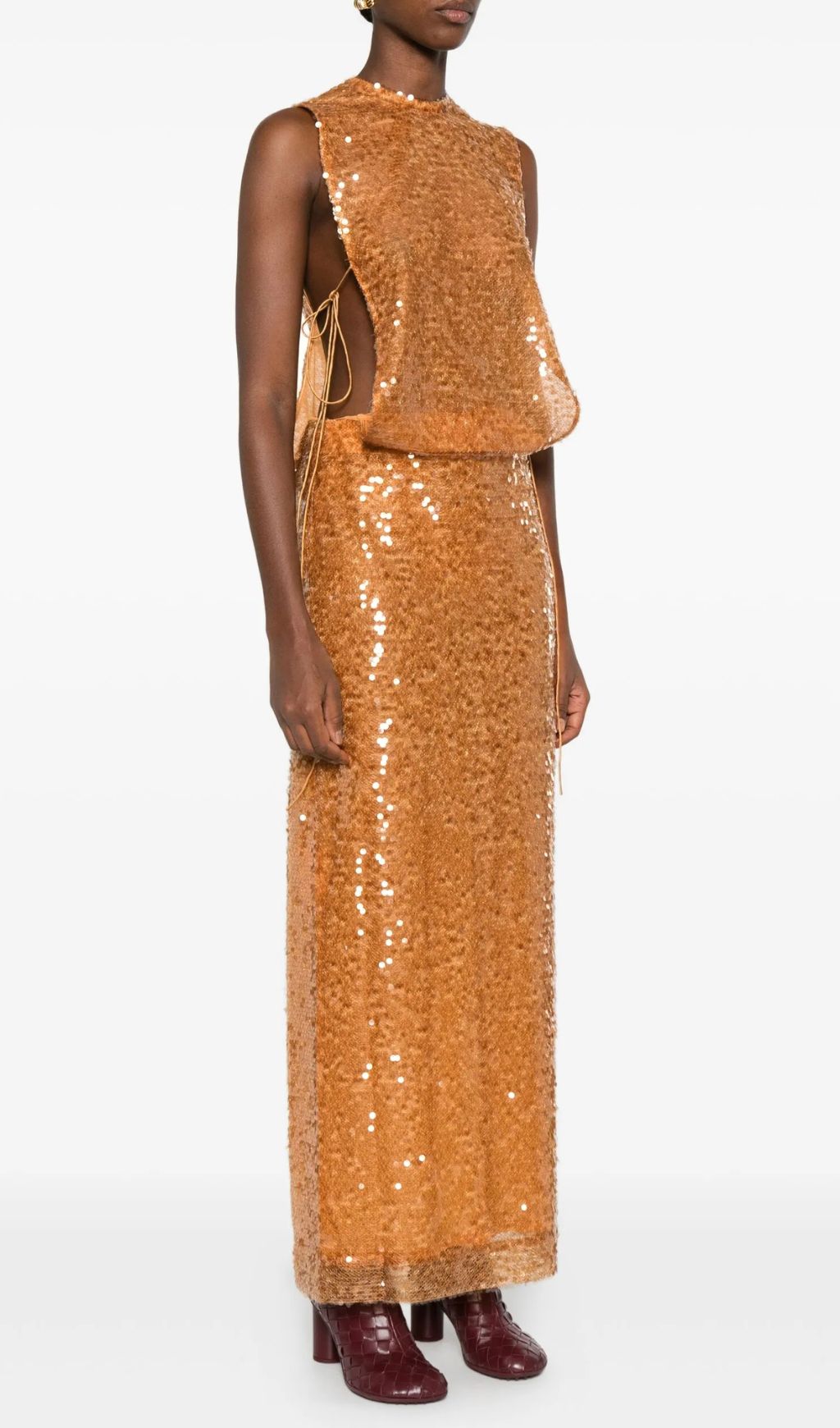 Ingalill Dazzling Sequin Maxi Dress
