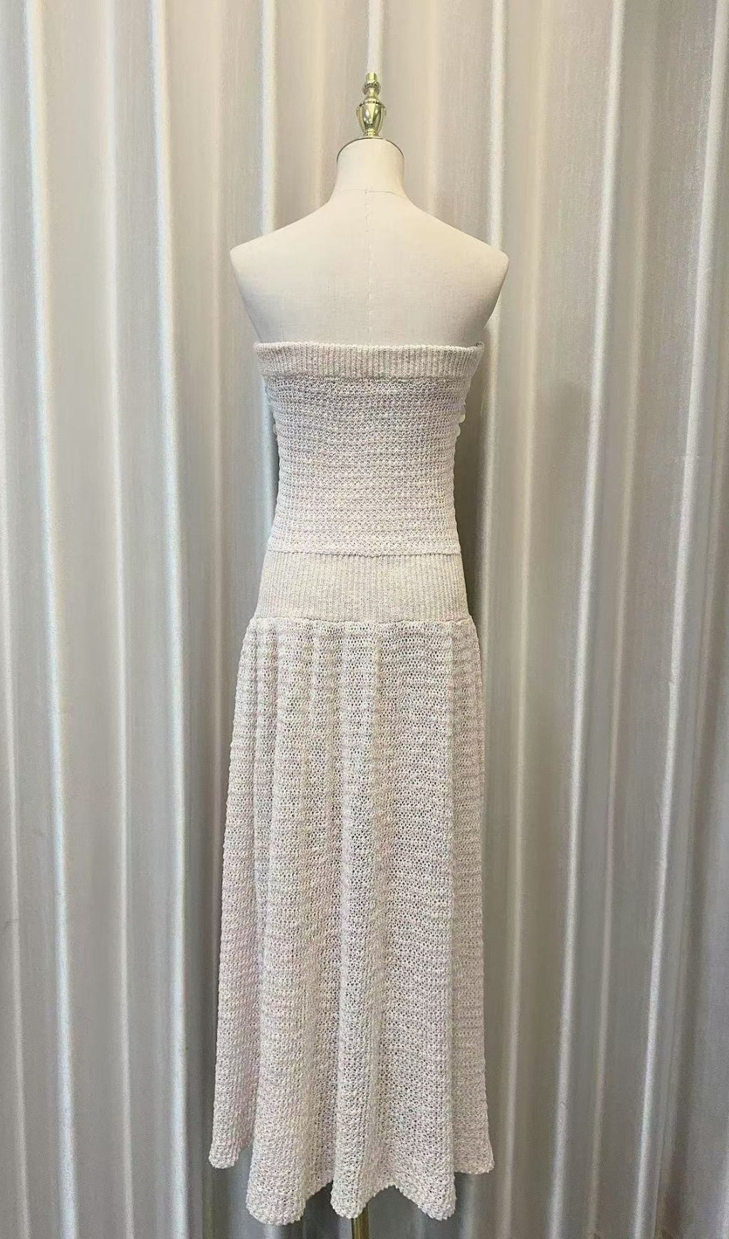 Eero Strapless Sequin Knit Maxi Dress