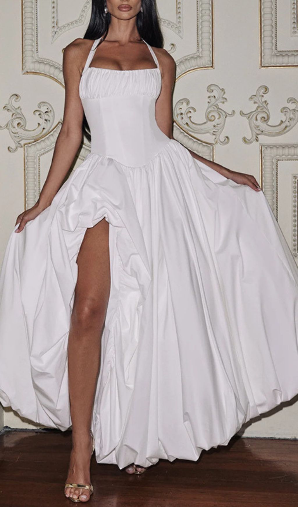 Judas Halter Maxi Dress