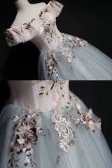 A-line Off Shoulder Long Off Shoulder Party Dress